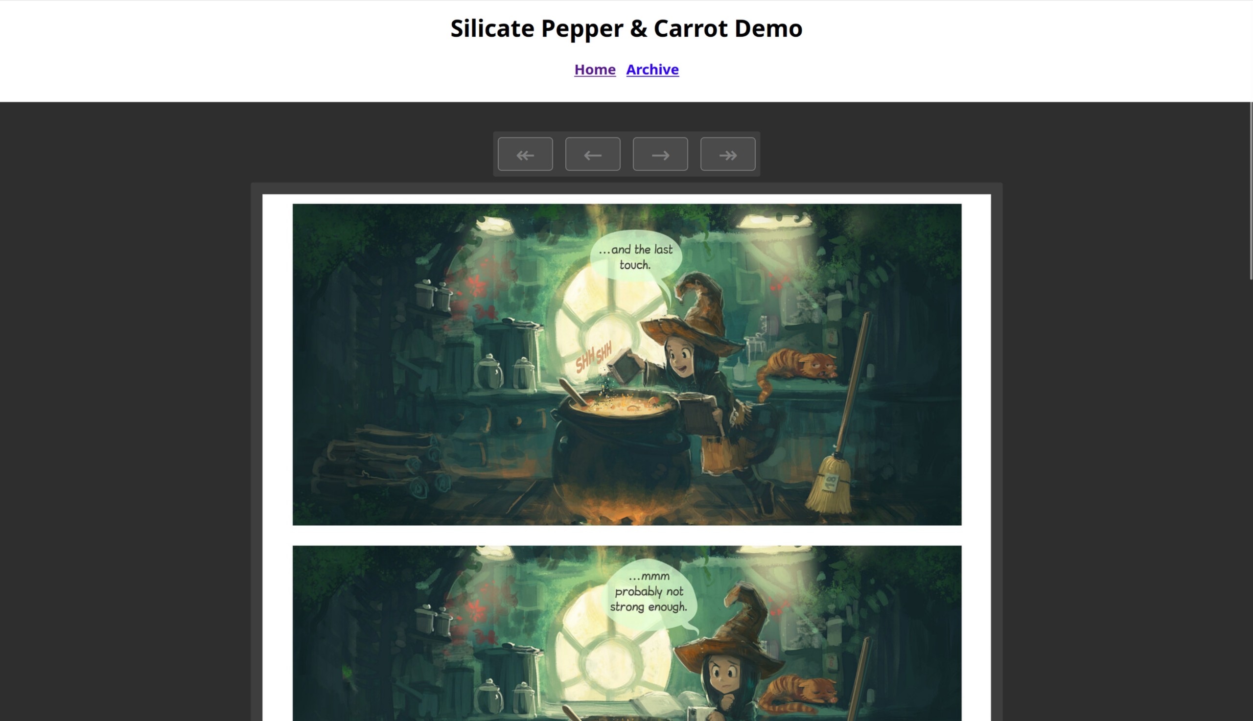Page with picture